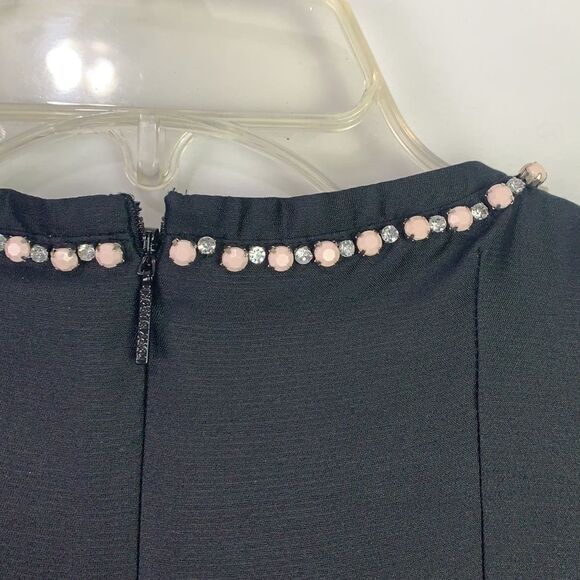 Tory Burch black with beaded neckline tank top - Picture 8 of 9